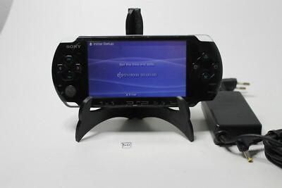Sony PSP Base Pack Schwarz Handheld-Spielkonsole Laufwerk Teildefekt