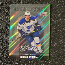 2024-25 Upper Deck MVP HOCKEY - Under the Scope - Jordan Kyrou #US-19