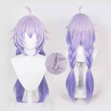 Honkai Star Rail Bailu Cosplay Wig Heat Resistant Synthetic Hair Party Prop Wigs