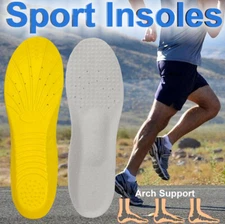 Memory Foam Orthotic Shoes Insoles Arch Support Inserts Pads Men 8 - 12