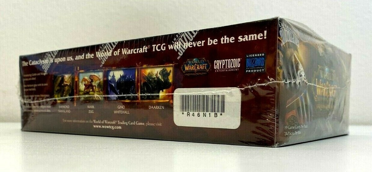 ワールド ウォークラフト 新品未開封 box カードゲーム 24パック WOW World of Warcraft TCG WORLD BREAKER: Booster BOX English