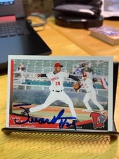 Juan De Paula Signed Autographed 2019 Lansing Lugnuts Team Set Card Blue Jays