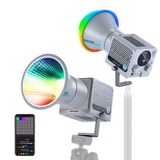 NEEWER HS60C Pro 60W RGB LED Light, 2700-6500K, CRI97 , APP/DMX Control