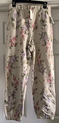 New Gap x LoveShackFancy Floral Joggers NWT Sz S