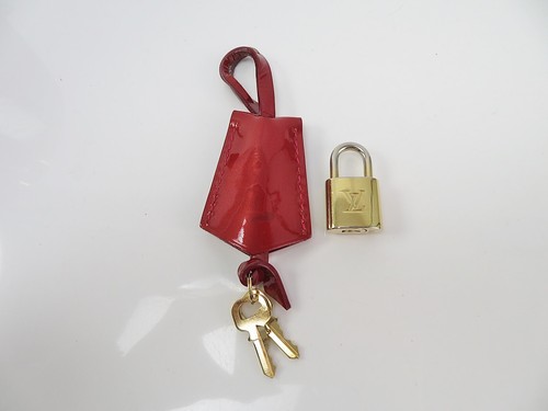 Auth LOUIS VUITTON Alma Indian Rose Vernis 2-Way Mini Hand Shoulder Bag #59586 - Picture 17 of 17