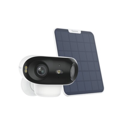 Reolink 4K Solar Überwachungskamera Aussen Akku WLAN Solarpanel 180°-Weitwinkel