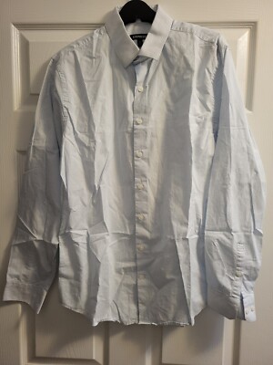 Express Men's Slim Fit Dress Long Sleeve T-shirt Light Blue | eBay Express Men's Slim Fit Dress Long Sleeve T-shirt Light Blue | eBay