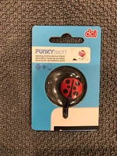 DCI Funky Tech Mobile Device Charm "Ladybug"  39041