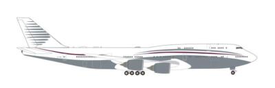 Herpa Wings 1:500 Boeing 747-8 BBJ Qatar Amiri Flight 536899