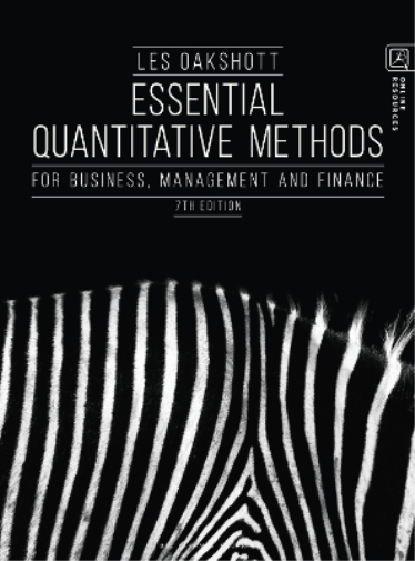 Les Oakshott Essential Quantitative Methods (Tascabile)