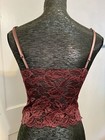 Cotton Club Bordeaux Burgundy Bustier Set 36D Underwired Made In Italy Designer — photo 4