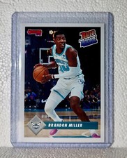Brandon Miller Rookie 2023-24 Panini NBA #3 Rated Rookie Card Hornets 1/715