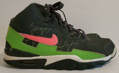 NIKE 302346-061 AIR TRAINER SC BO JACKSON SHOES SZ 8 PINK GREEN ANTHRACITE GRAY | eBay