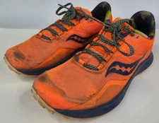 Men's Saucony Peregrine 12 / S20737-65 Noeon Orange Trail Running Shoes Size 8