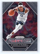 2020 Panini Prizm #9 D'Angelo Russell Fireworks MT/NRMT