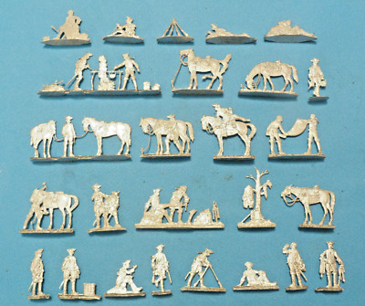 Plats d'étain - Zinnfiguren - Flat tin : Guerre de 30 ans - Soldats autrichiens