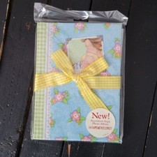 Mary Engelbreit Sealed Accordion Photo Album Scrapbook Mom Baby 5x7 Floral Bow