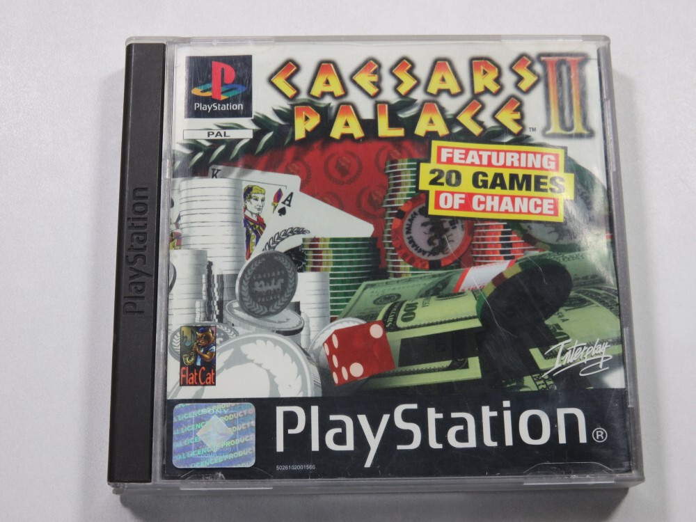 CAESARS PALACE II SONY PLAYSTATION 1 (PS1) PAL-EURO (COMPLETE - BOX/MANUAL DAMAG