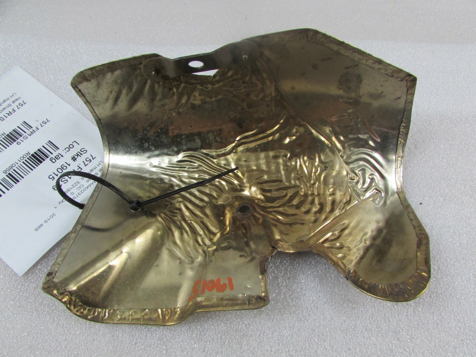 Ferrari 488, LH, Left Exhaust Manifold Heat Shield, Used, P/N 322189