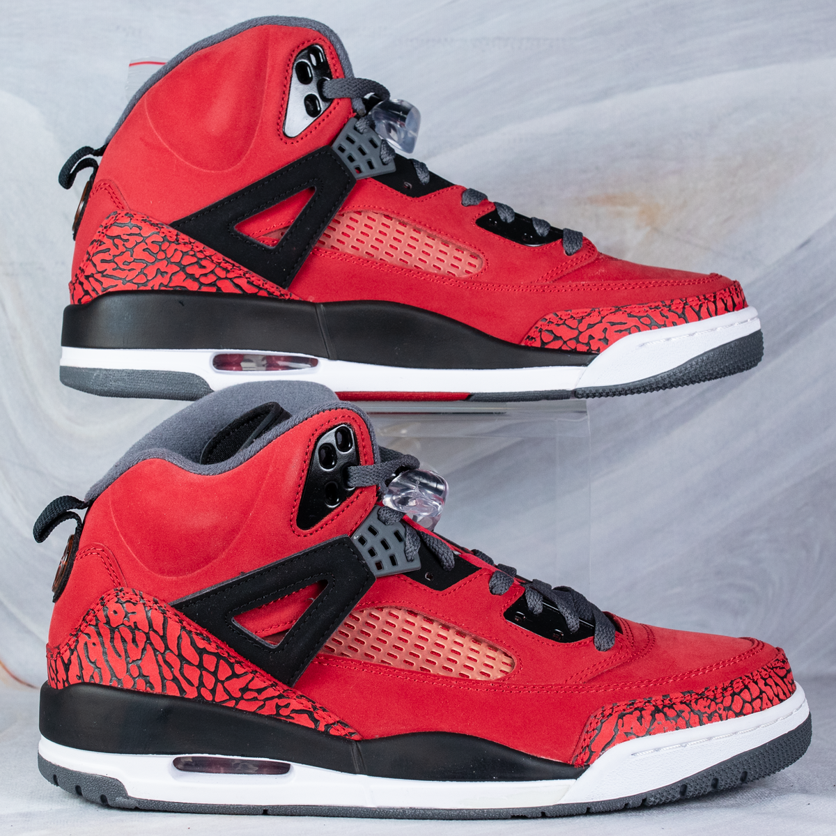Size 10.5 - Jordan Spizike Toro Bravo Red Black 315371-601  display picture 3
