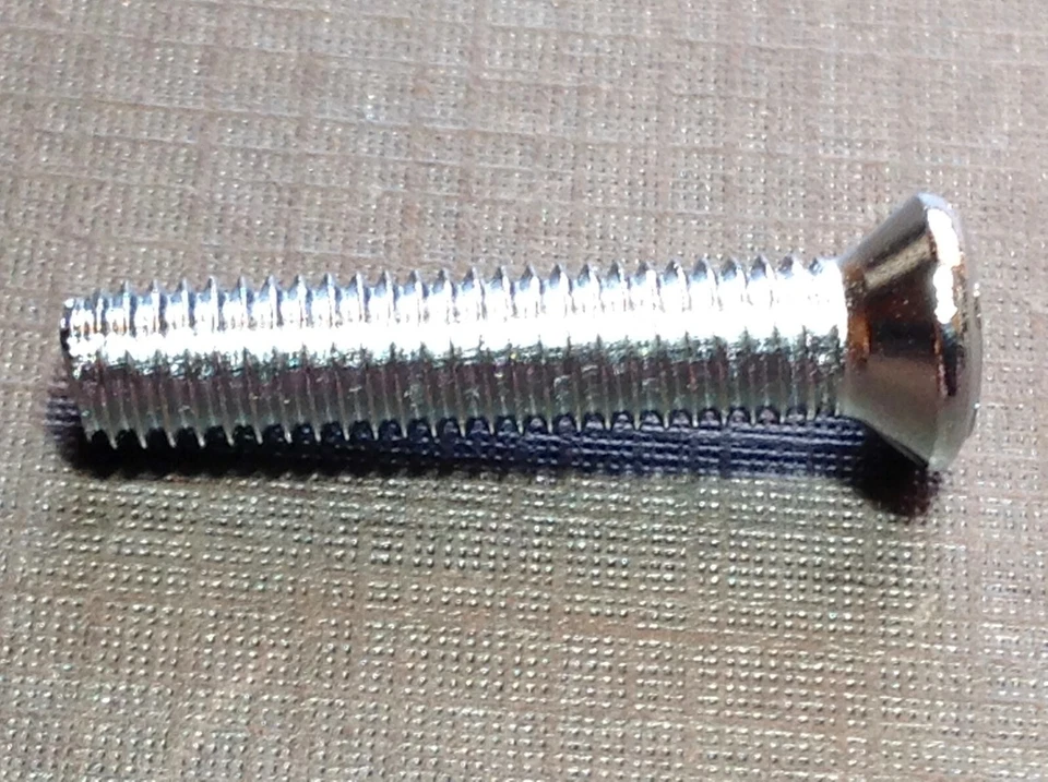 10 piezas NORS Parabrisas División Moldura Cromado Tornillos 1942-1950 Studebaker Foto 3 de 4