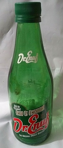 Retro Dr. Enuf 12.68oz Empty Bottle Johnson City, Tennessee