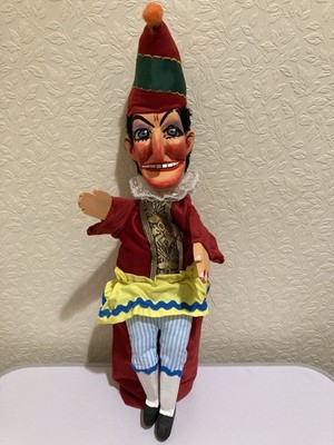 Punch & Judy '' Mr Punch'' Puppe, handgefertigt, bemalt & hervorragend! Versandkostenfrei.