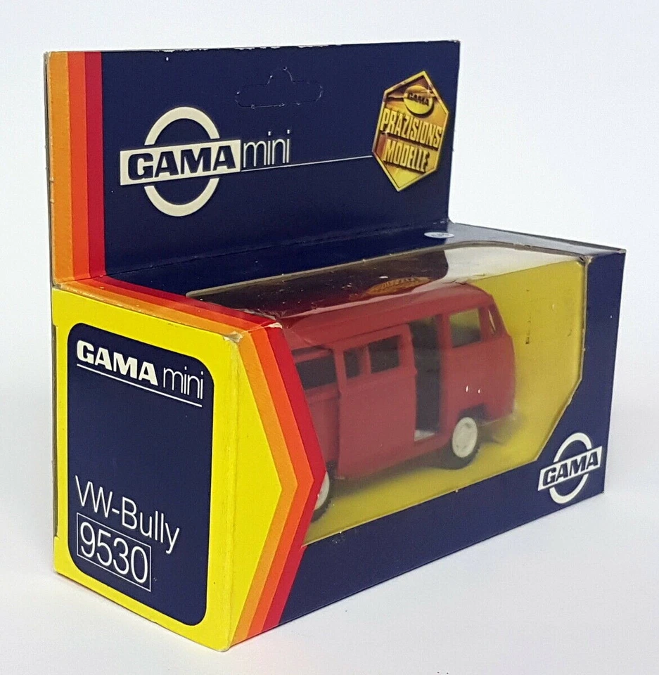 Gama Mini Escala 1/43 - 9530 Volkswagen T2 T2A Bay Bully Rojo Modelo Coche De Colección Foto 2 de 4