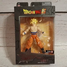 Dragon Ball Super Stars Saiyan Goku Action Figure Battle Damage Gamestop Excl