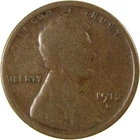 1912 S Lincoln Wheat Cent AG About Good Penny 1c Coin SKU:I26241