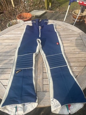 Skilatzhose von Elesse, Vintage, ein Original, dunkelblau, Größe 40/42