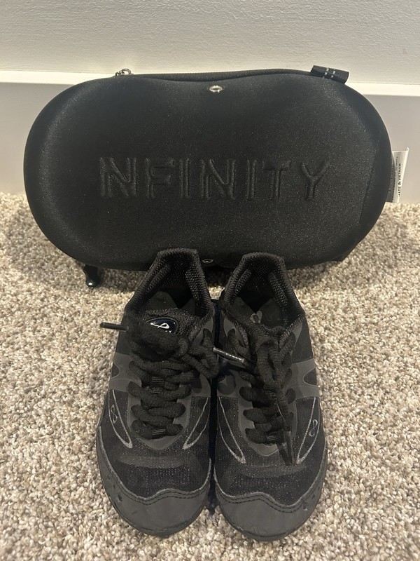 Nfinity Vengeance Youth 13 Black Cheer Shoes
