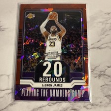 LeBron James [Orange] #90 Prices | 2023 Panini Contenders Optic