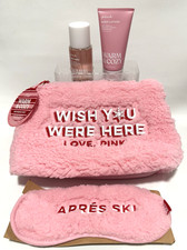 VICTORIA'S SECRET Body Fragrance Warm  Cozy 4 Piece Gift Set Fleece Bag