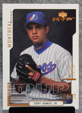 Tony Armas Jr 2000 Upper Deck MVP Rookie Card #84 Expos. rookie card picture