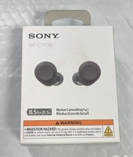 SONY WF-C710N TRULY WIRELESS NOISE CANCELLING EARBUDS BLACK BRAND NEW SEALED.