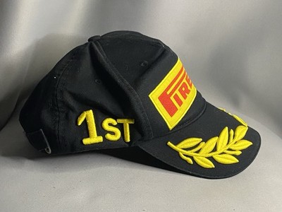 Pirelli Formula Uno F1 Vintage RARE 1st Place Grand Prix Podium Cap Hat One Size