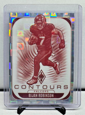 2025 Panini Phoenix - Bijan Robinson #2 Contours Silver Pandora /249