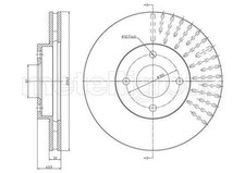 2x METELLI Disque de frein Avant pour RENAULT Clio III Van (SB, SR) 259,7mm