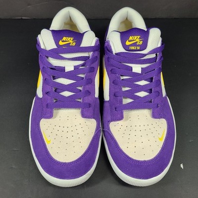 Nike SB Force 58 Court Purple/Amarillo DV5477-500 Shoes Purple Sz