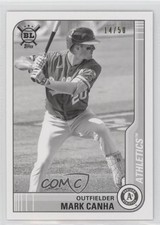 2021 Topps Big League Veterans Rookies Black & White 14/50 Mark Canha #41 1hn7