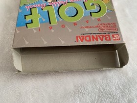 Bandai Golf Challenge Pebble Beach Nintendo NES 1989 Complete in Box CIB!