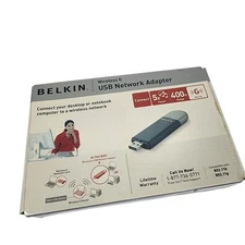 Belkin Wireless G USB Network Adapter Computer 80211b 80211g