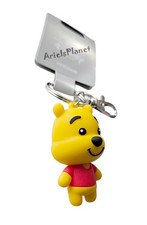 2025 Disney Parks Winnie the Pooh Figure Keychain Bag Charm with Lobster Claw
