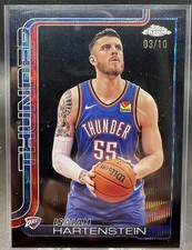 2025-26 Topps Chrome ISAIAH HARTENSTEIN #181 Black Wave 3/10