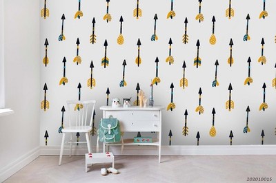 3D Arrow Pattern Wall Murals Wallpaper Murals Wall Sticker