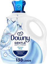 Gentle Soft + Fresh Fabric Softener Liquid, Liquid Fabric Softener Designed to b