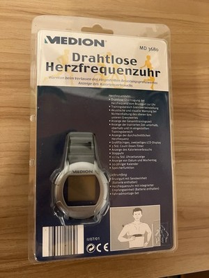 Medion MD 3680 Drahtlose Herzfrequenzuhr Pulsuhr Sport Fitness