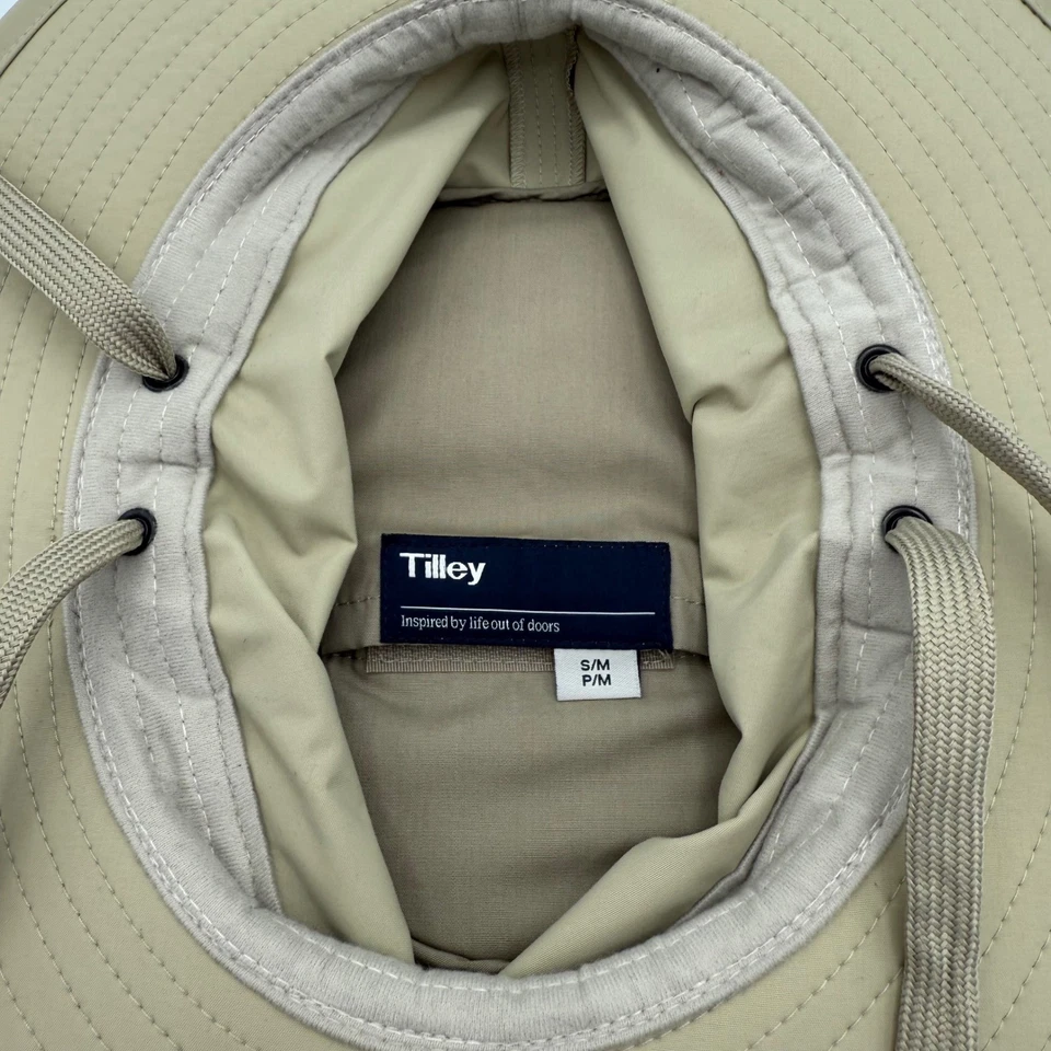 Sombrero Tilley Airflo Ala Ancha Beige S/M Exterior Protección Solar Booney Hat Foto 4 de 4