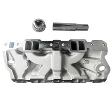 Performer EPS Intake Manifold w/ Oil Fill for Chevy SBC 262-400 1958-1986 2703